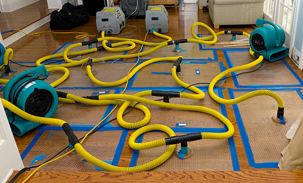 Professional Storm Water Damage Restoration technician working in Epworth, GA